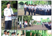 MTsN 2 Jepara Gelar Upacara Peringatan Hari Lahir Pancasila