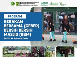 Gerakan Bersama Bersih-Bersih Masjid