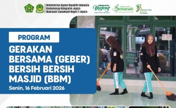 Gerakan Bersama Bersih-Bersih Masjid