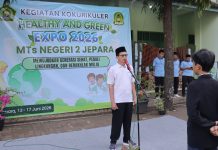 MTsN 2 Jepara Gelar Kegiatan Kokurikuler, Tanamkan Gaya Hidup Sehat dan Peduli Lingkungan