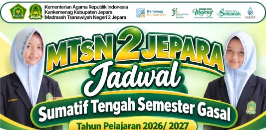 Jadwal Sumatif Tengah Semester Gasal TA. 2026/2027