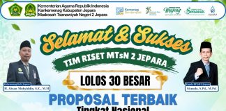Tim Riset MTs Negeri 2 Jepara Lolos 30 Besar Proposal Terbaik Nasional Bidang SDGs dalam Ajang OMI 2026
