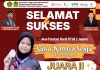 Selamat & Sukses Siswi MTsN 2 Jepara Juara 2 Karate