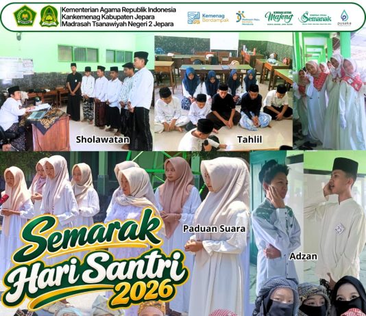 Semarak Hari Santri 2026, MTsN 2 Jepara Tanamkan Semangat Religius dan Cinta Tanah Air