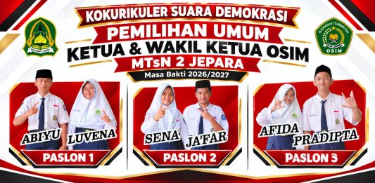 Kokurikuler Tema Suara Demokrasi, MTsN 2 Jepara Bekali Murid Menjadi Pemimpin yang Demokratis